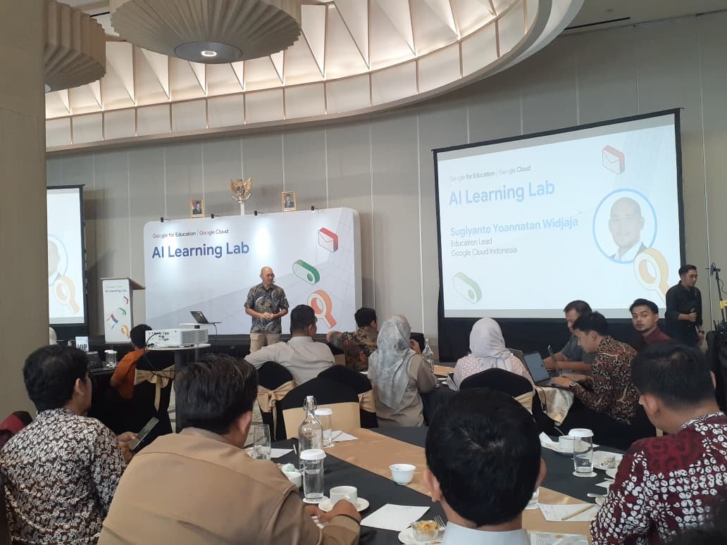 TINGKATKAN MUTU PENDIDIKAN TINGGI, STISIP BANTEN RAYA HADIRI GOOGLE FOR EDUCATION AI LEARNING LAB BERSAMA LLDIKTI IV